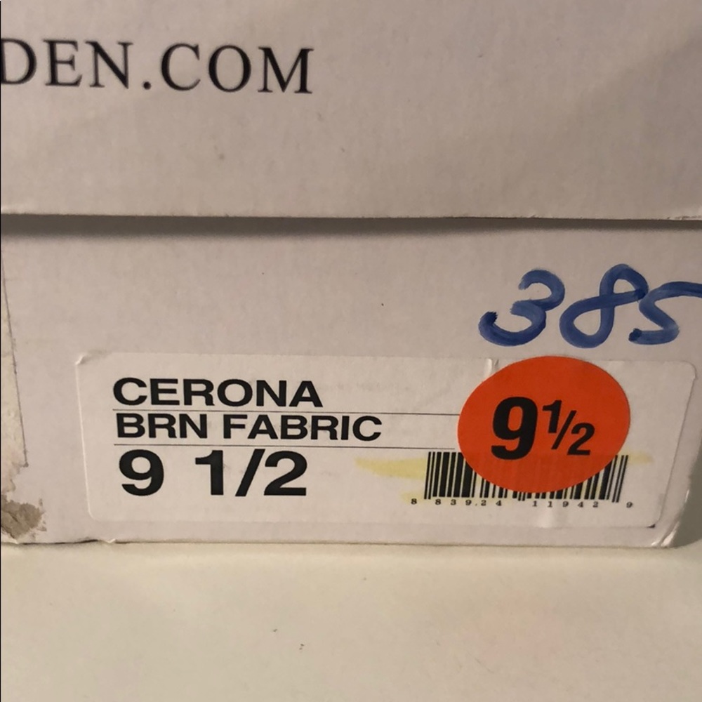 Steve Madden Cerona Brown Wedge Women Size 9.5 - Picture 7 of 7